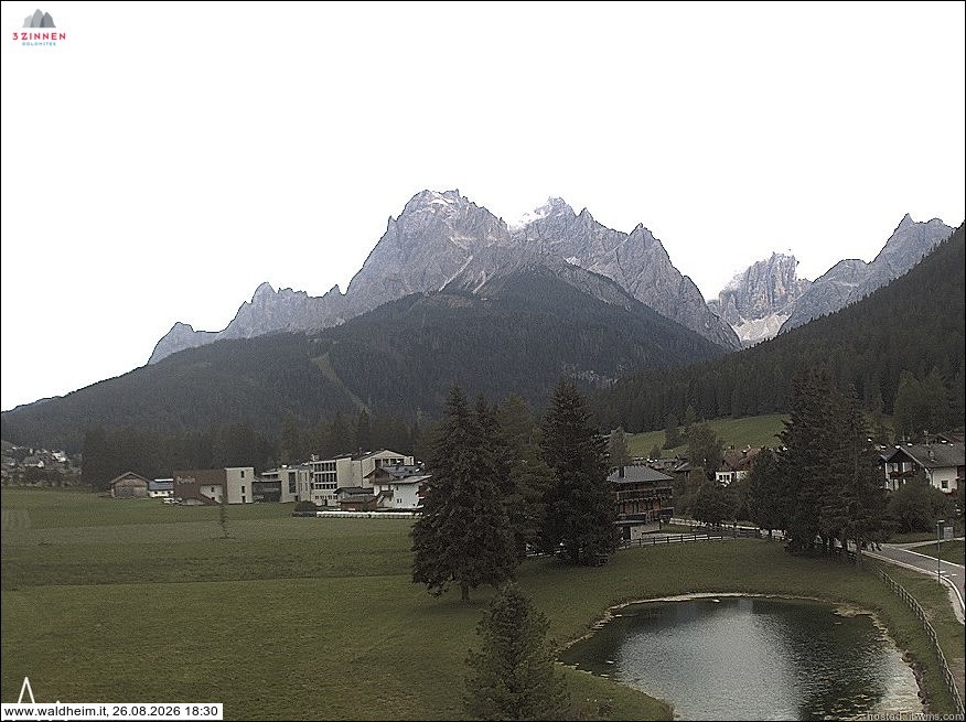 Archiv Foto Webcam Waldheim bei Sexten
