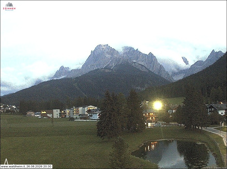 Archiv Foto Webcam Waldheim bei Sexten
