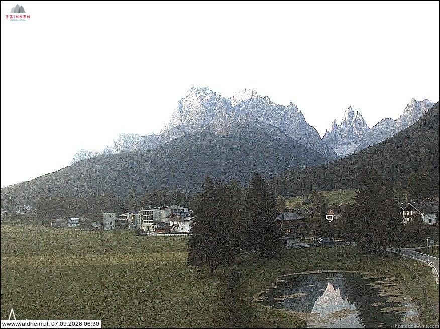 Archiv Foto Webcam Waldheim bei Sexten
