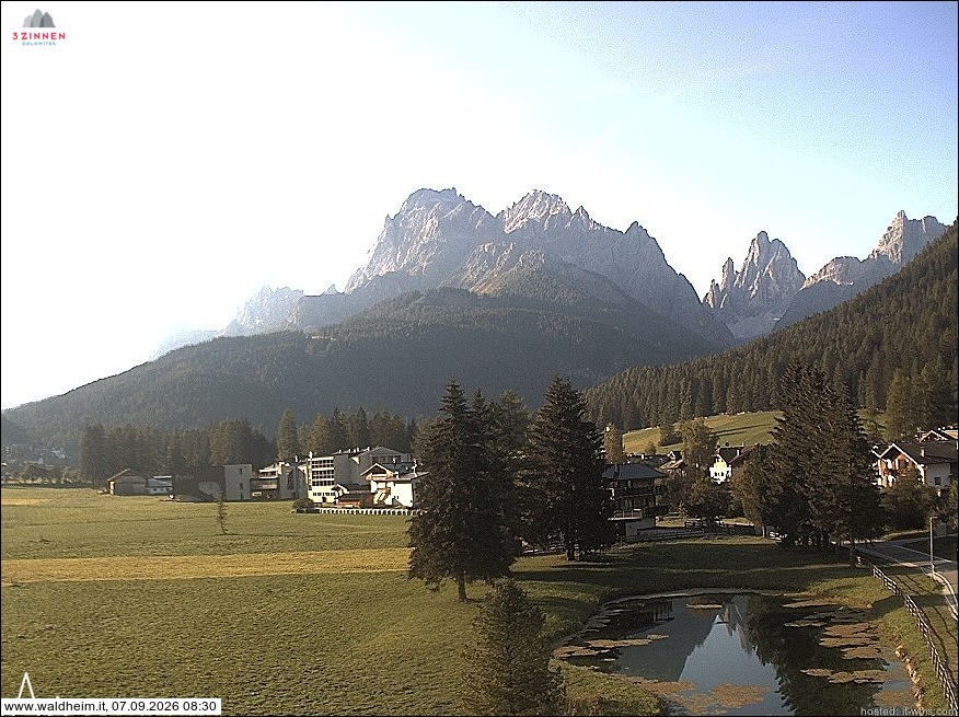 Archiv Foto Webcam Waldheim bei Sexten