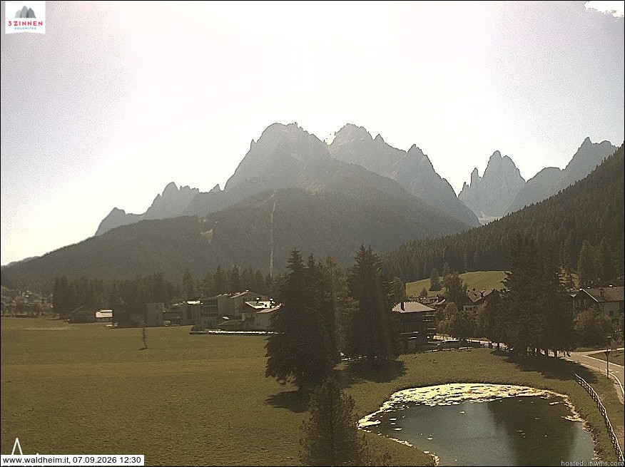 Archiv Foto Webcam Waldheim bei Sexten