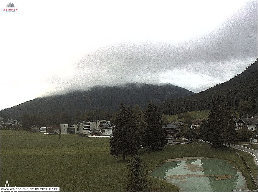 Archived image Webcam Waldheim (Sexten)