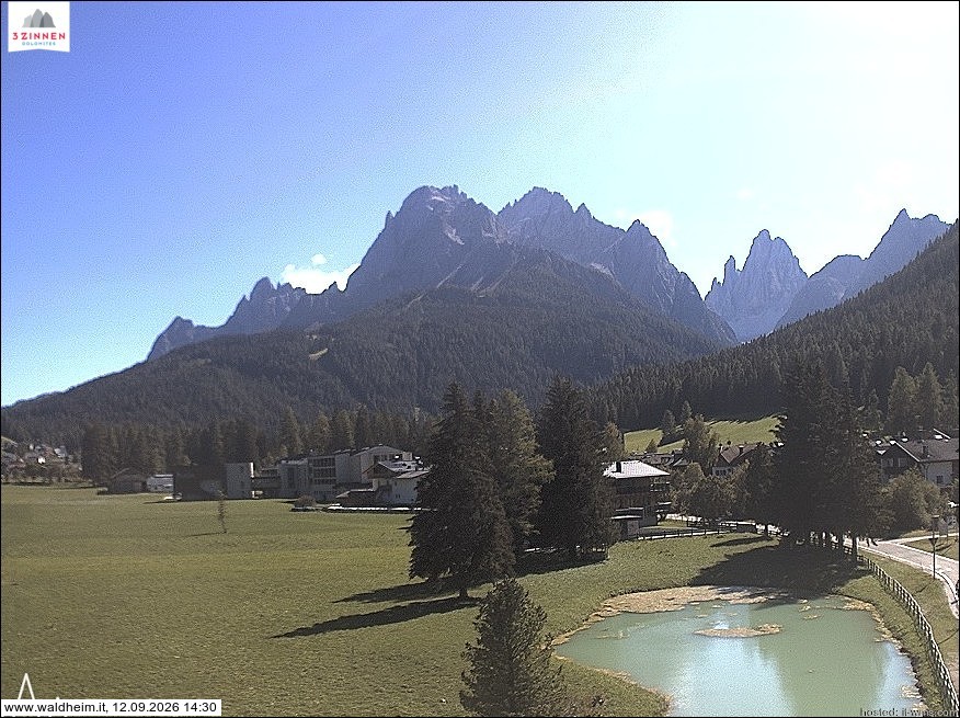 Archived image Webcam Waldheim (Sexten)