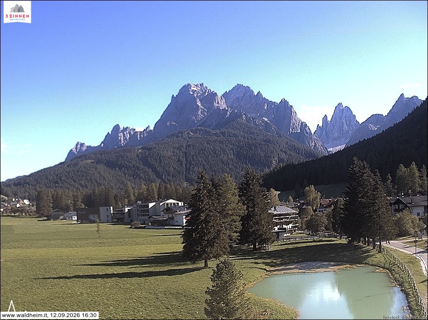 Archived image Webcam Waldheim (Sexten)