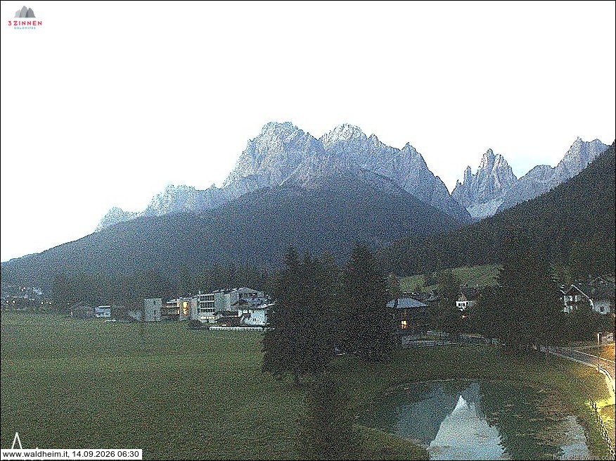 Archiv Foto Webcam Waldheim bei Sexten