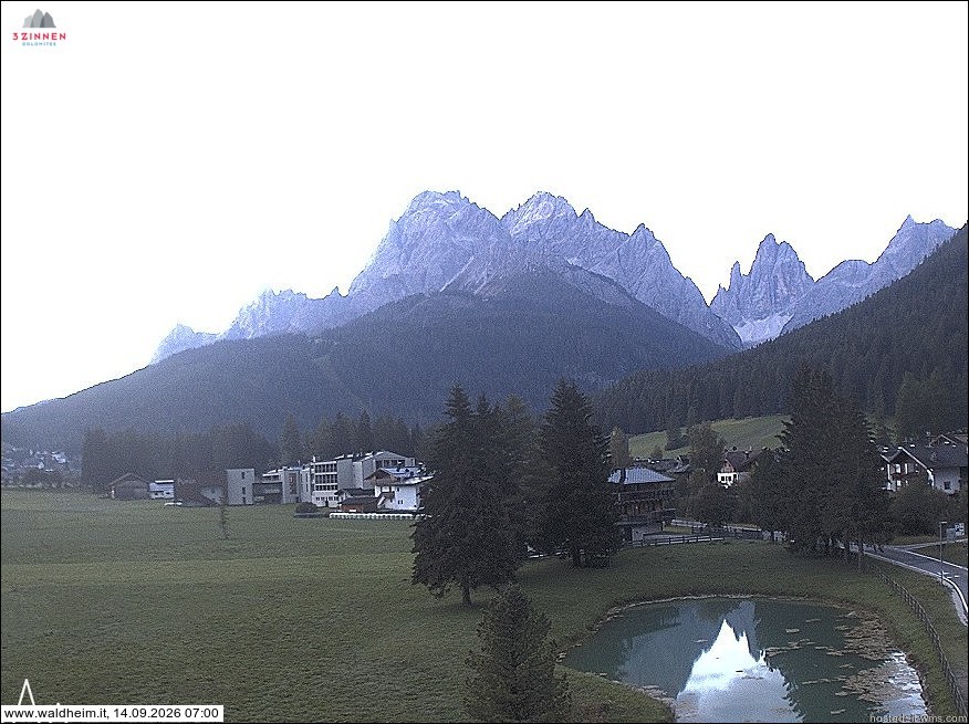 Archiv Foto Webcam Waldheim bei Sexten
