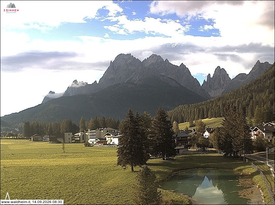 Archiv Foto Webcam Waldheim bei Sexten