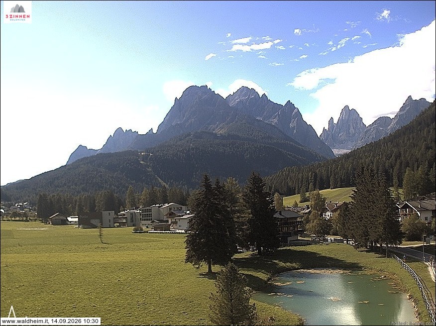 Archiv Foto Webcam Waldheim bei Sexten