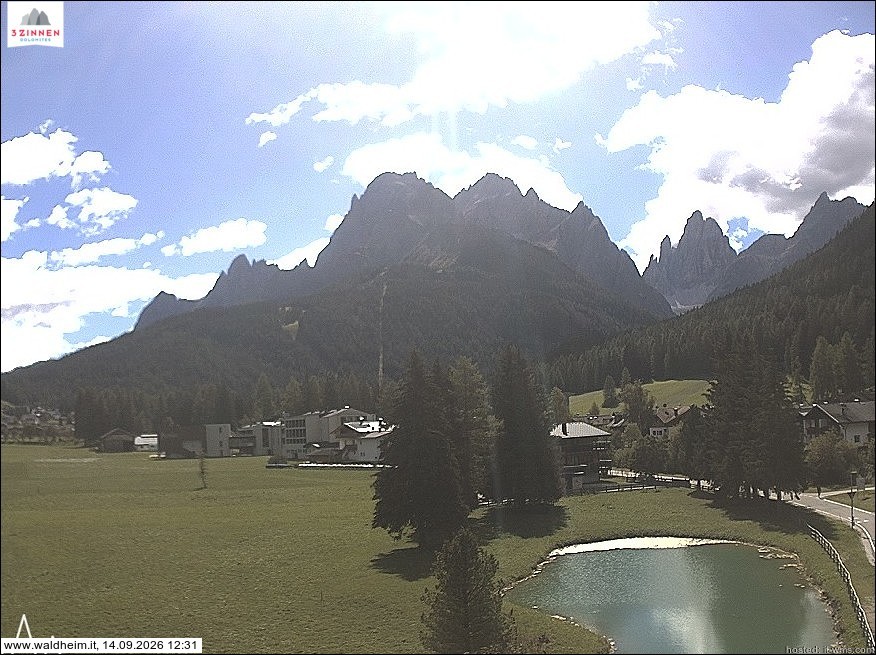 Archiv Foto Webcam Waldheim bei Sexten