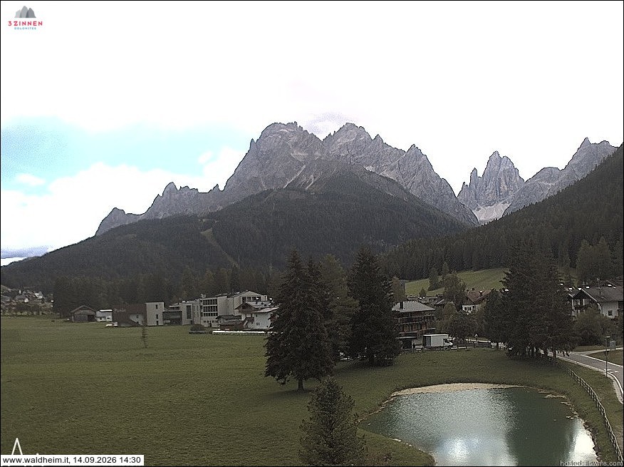 Archiv Foto Webcam Waldheim bei Sexten