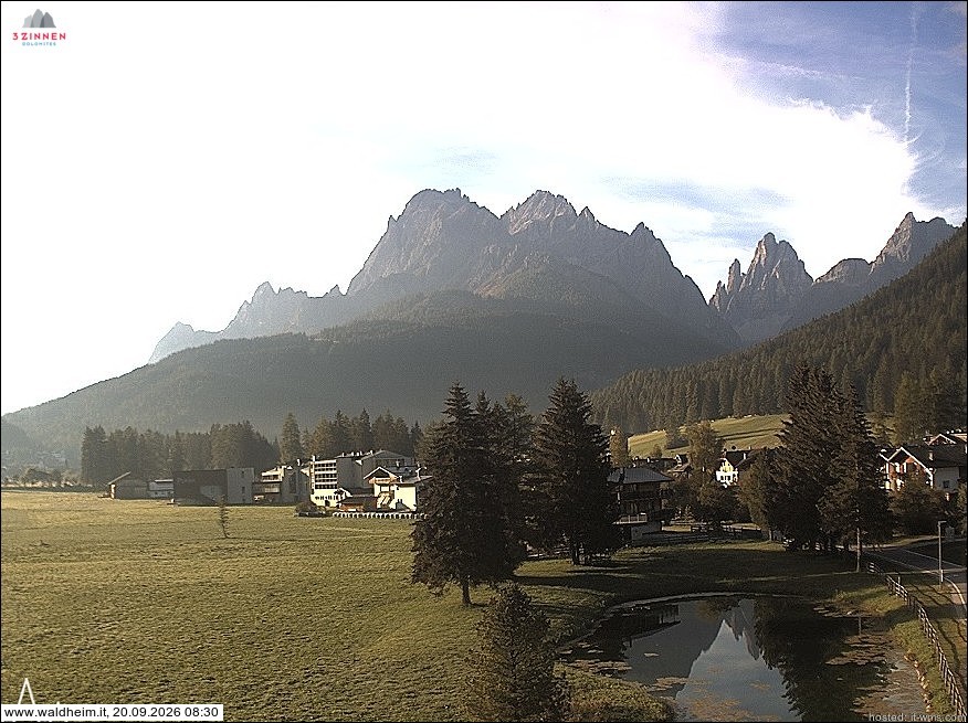 Archiv Foto Webcam Waldheim bei Sexten