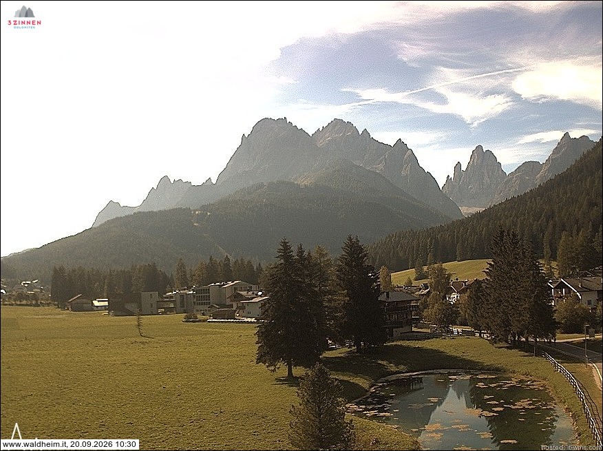 Archiv Foto Webcam Waldheim bei Sexten