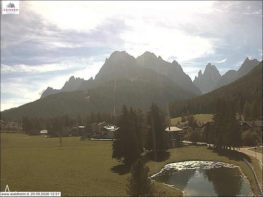 Archiv Foto Webcam Waldheim bei Sexten