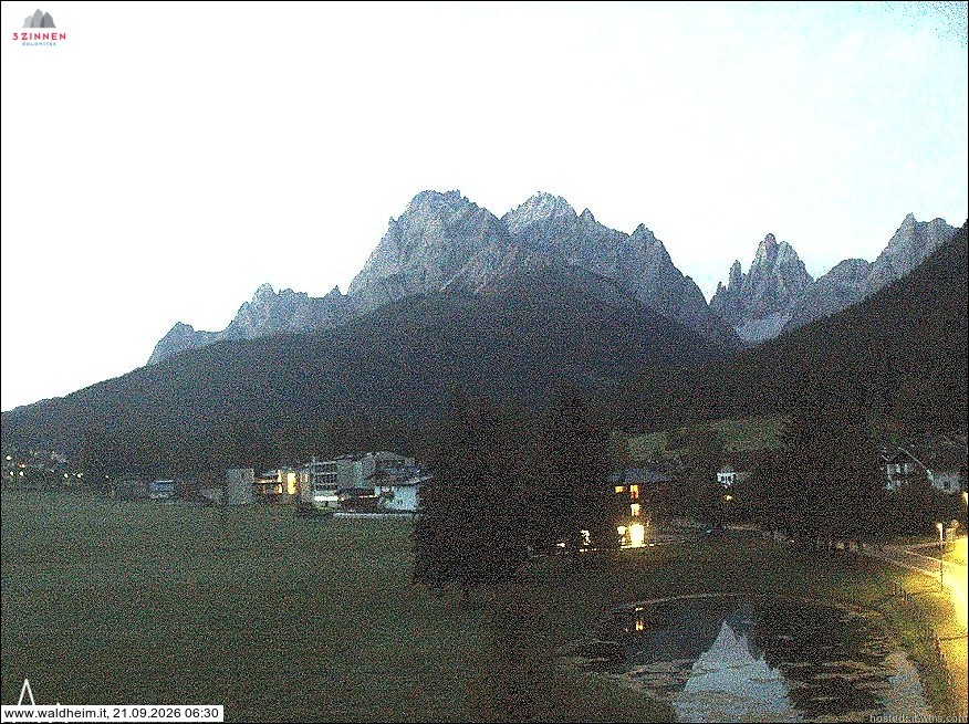 Archiv Foto Webcam Waldheim bei Sexten