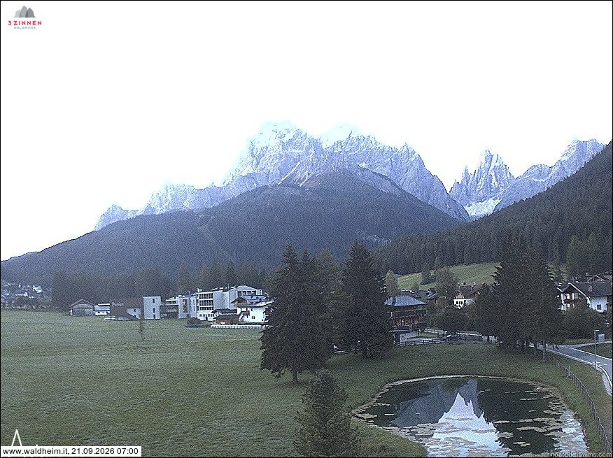 Archiv Foto Webcam Waldheim bei Sexten