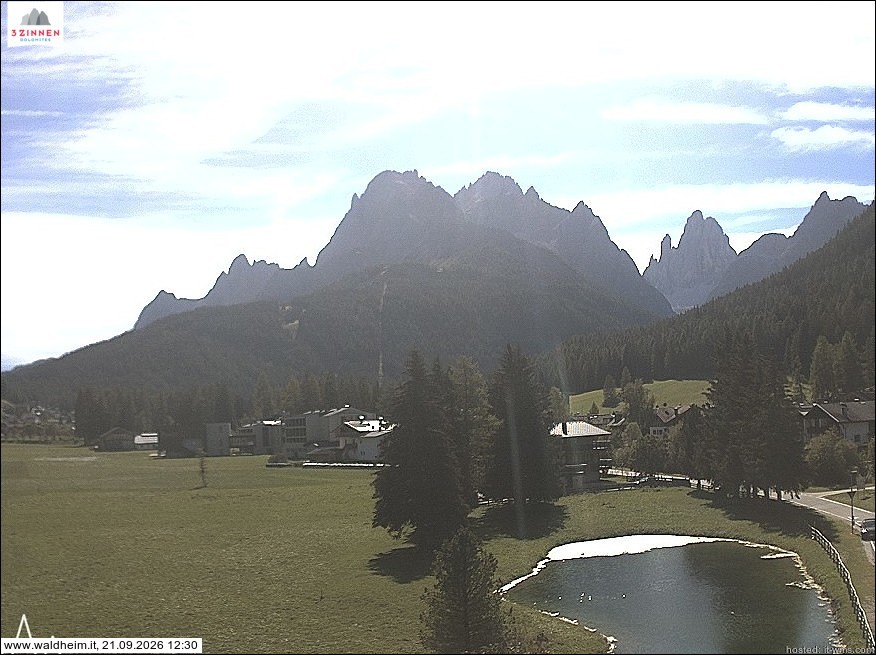 Archiv Foto Webcam Waldheim bei Sexten