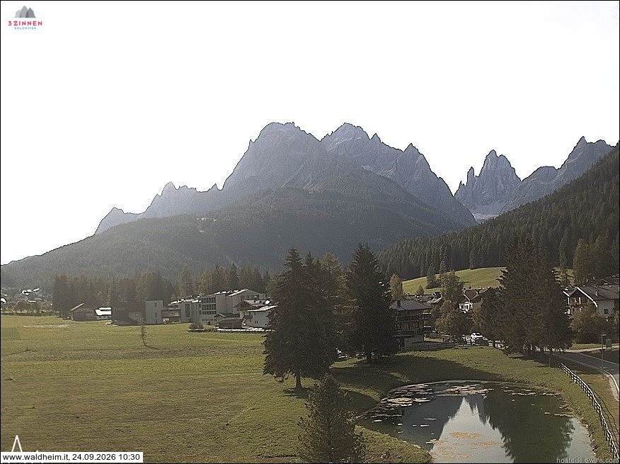 Archived image Webcam Waldheim (Sexten)