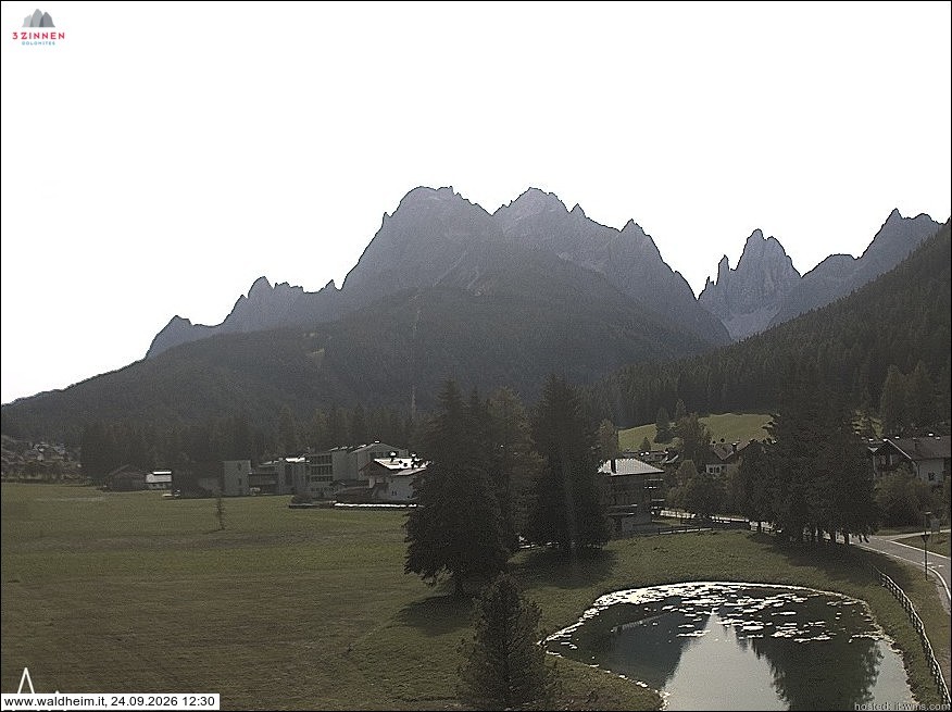 Archived image Webcam Waldheim (Sexten)