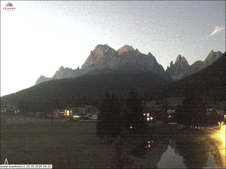 Archived image Webcam Waldheim (Sexten)