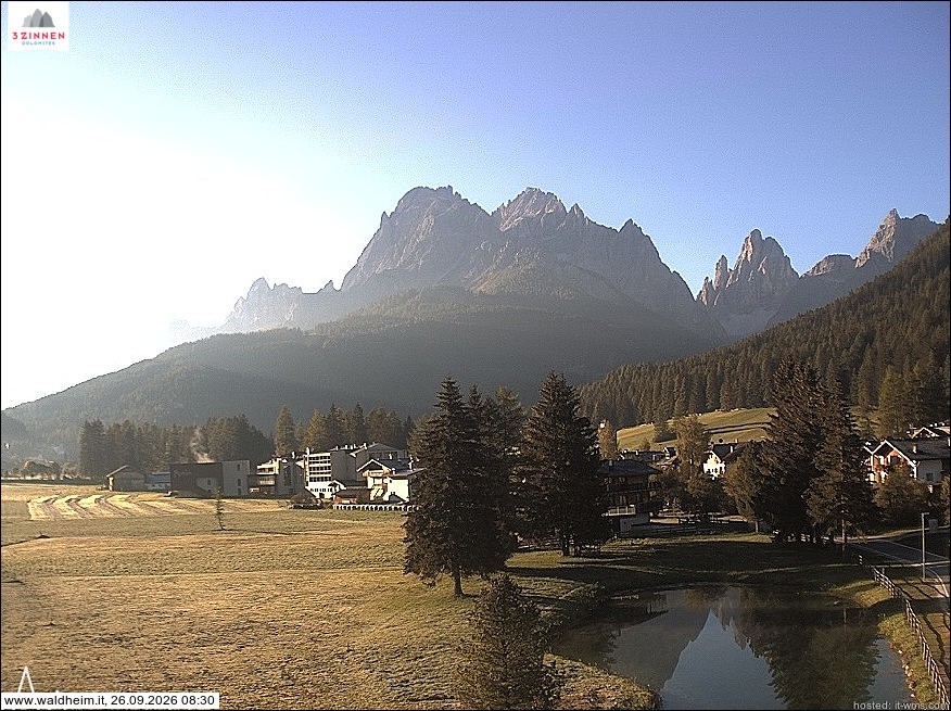 Archived image Webcam Waldheim (Sexten)
