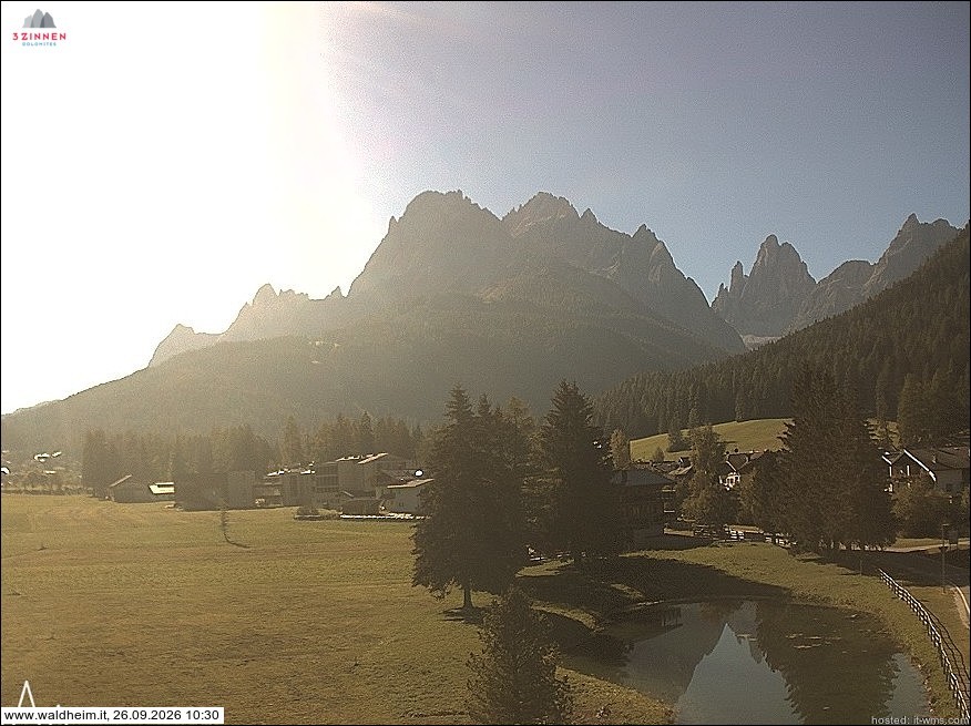 Archived image Webcam Waldheim (Sexten)