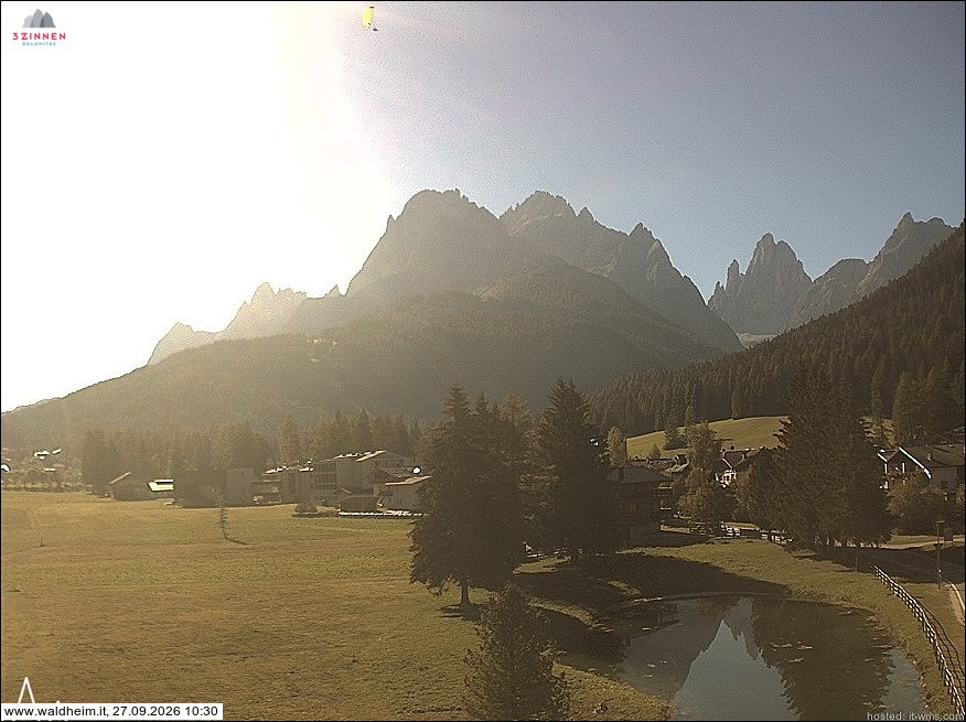 Archiv Foto Webcam Waldheim bei Sexten