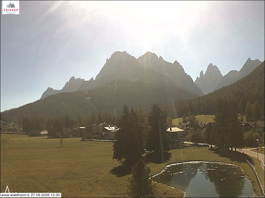 Archiv Foto Webcam Waldheim bei Sexten