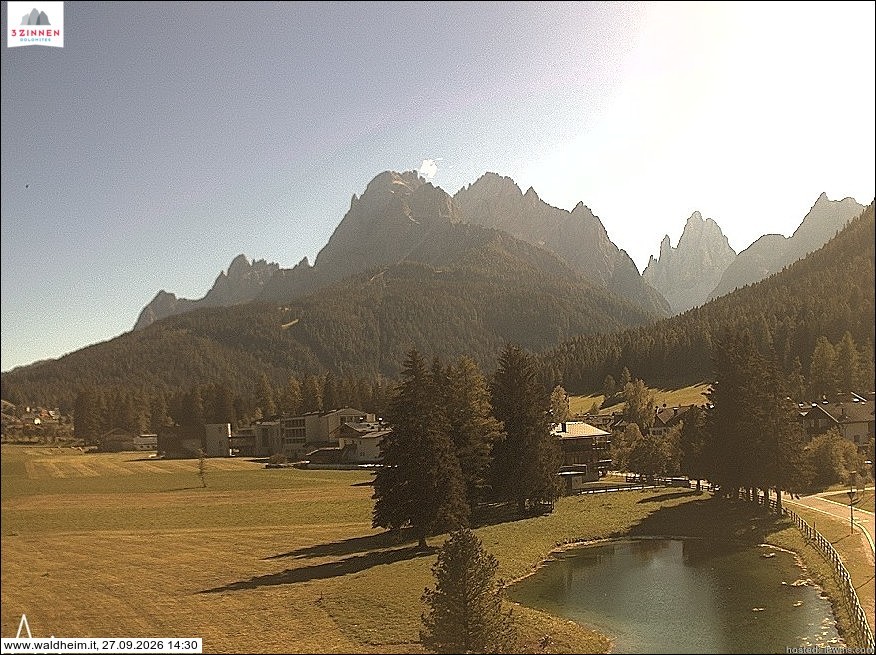 Archiv Foto Webcam Waldheim bei Sexten