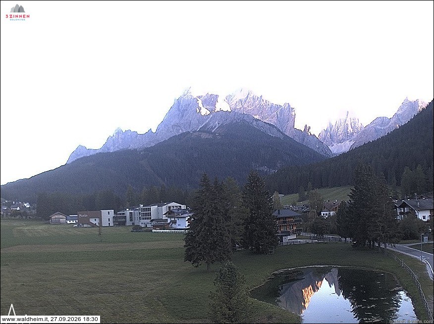 Archiv Foto Webcam Waldheim bei Sexten