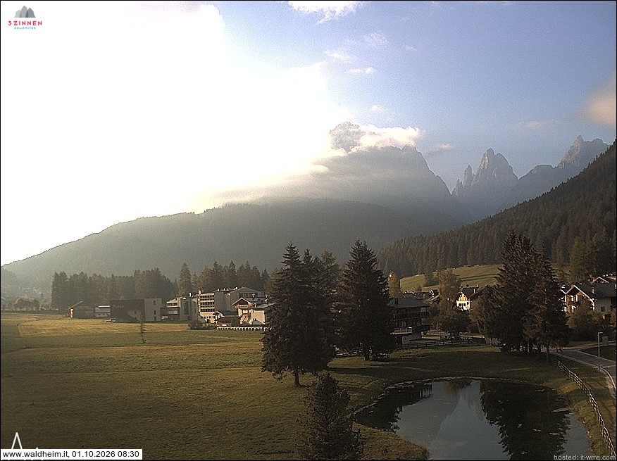 Archiv Foto Webcam Waldheim bei Sexten