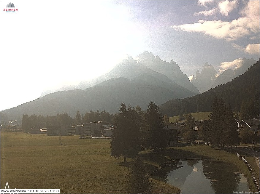Archiv Foto Webcam Waldheim bei Sexten