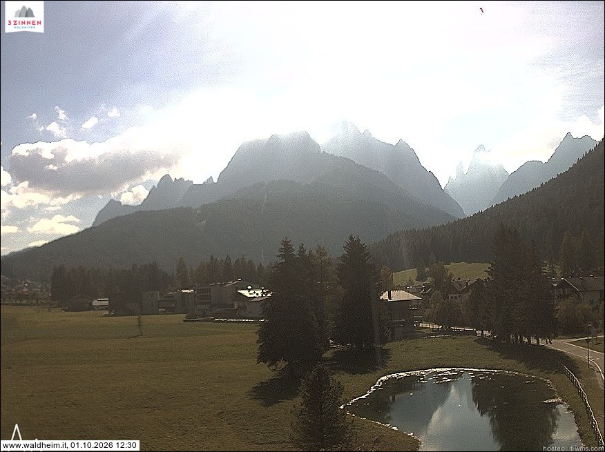 Archiv Foto Webcam Waldheim bei Sexten