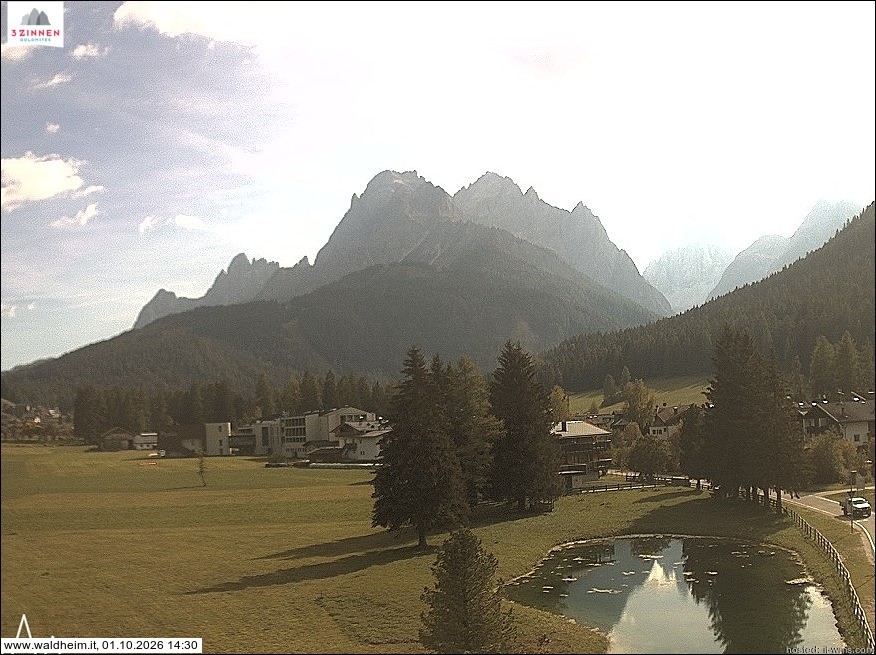 Archiv Foto Webcam Waldheim bei Sexten