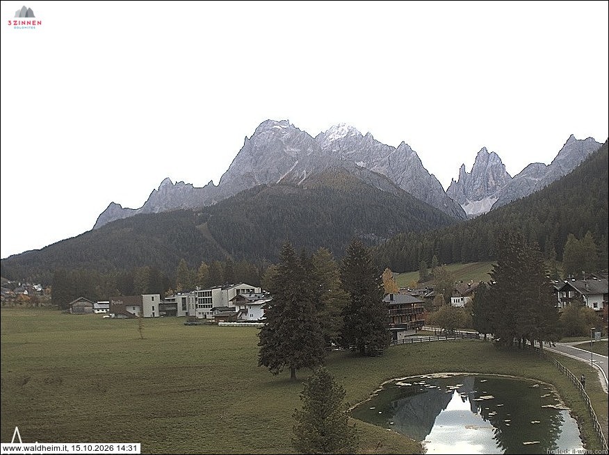 Archiv Foto Webcam Waldheim bei Sexten