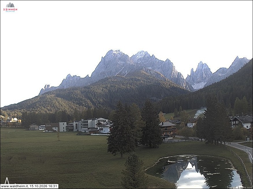 Archiv Foto Webcam Waldheim bei Sexten
