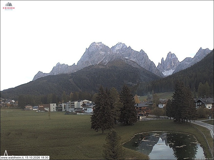 Archiv Foto Webcam Waldheim bei Sexten
