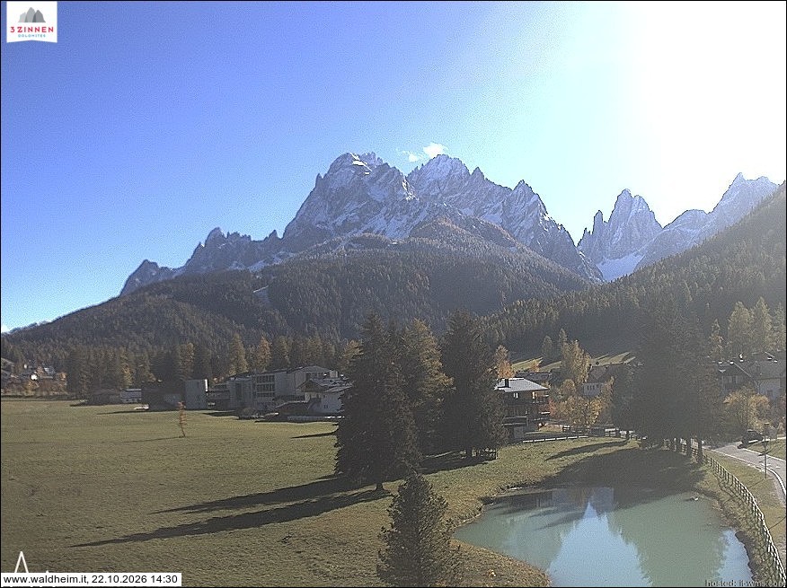 Archiv Foto Webcam Waldheim bei Sexten