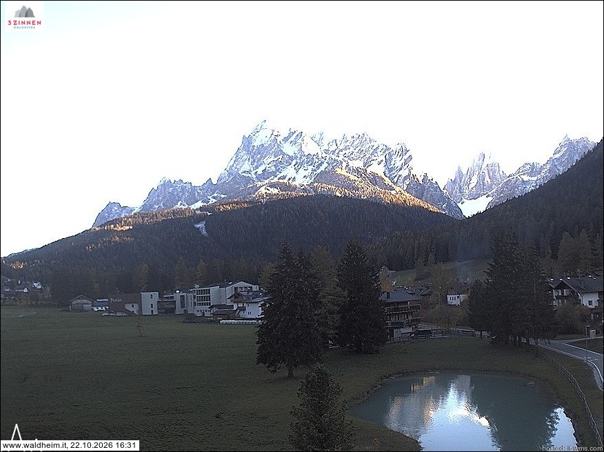 Archiv Foto Webcam Waldheim bei Sexten