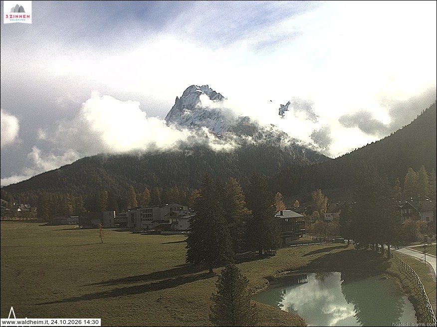 Archiv Foto Webcam Waldheim bei Sexten