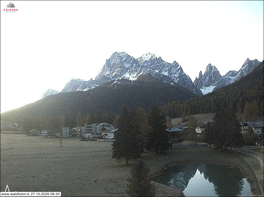 Archived image Webcam Waldheim (Sexten)