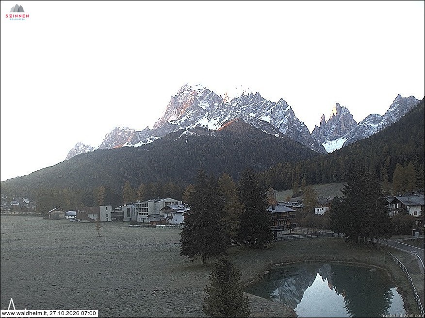 Archived image Webcam Waldheim (Sexten)