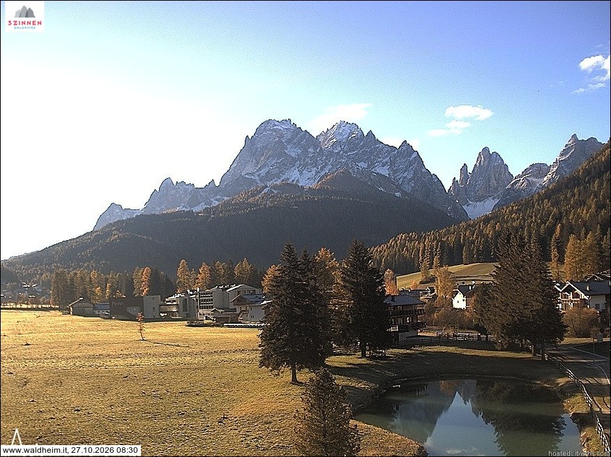 Archived image Webcam Waldheim (Sexten)