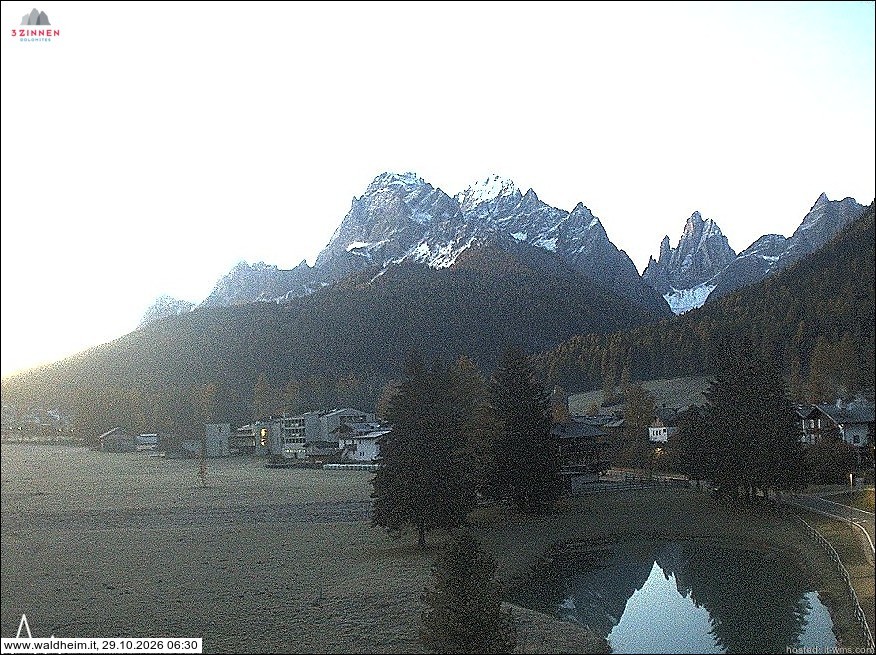 Archiv Foto Webcam Waldheim bei Sexten