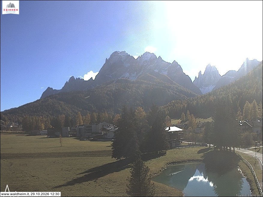 Archiv Foto Webcam Waldheim bei Sexten