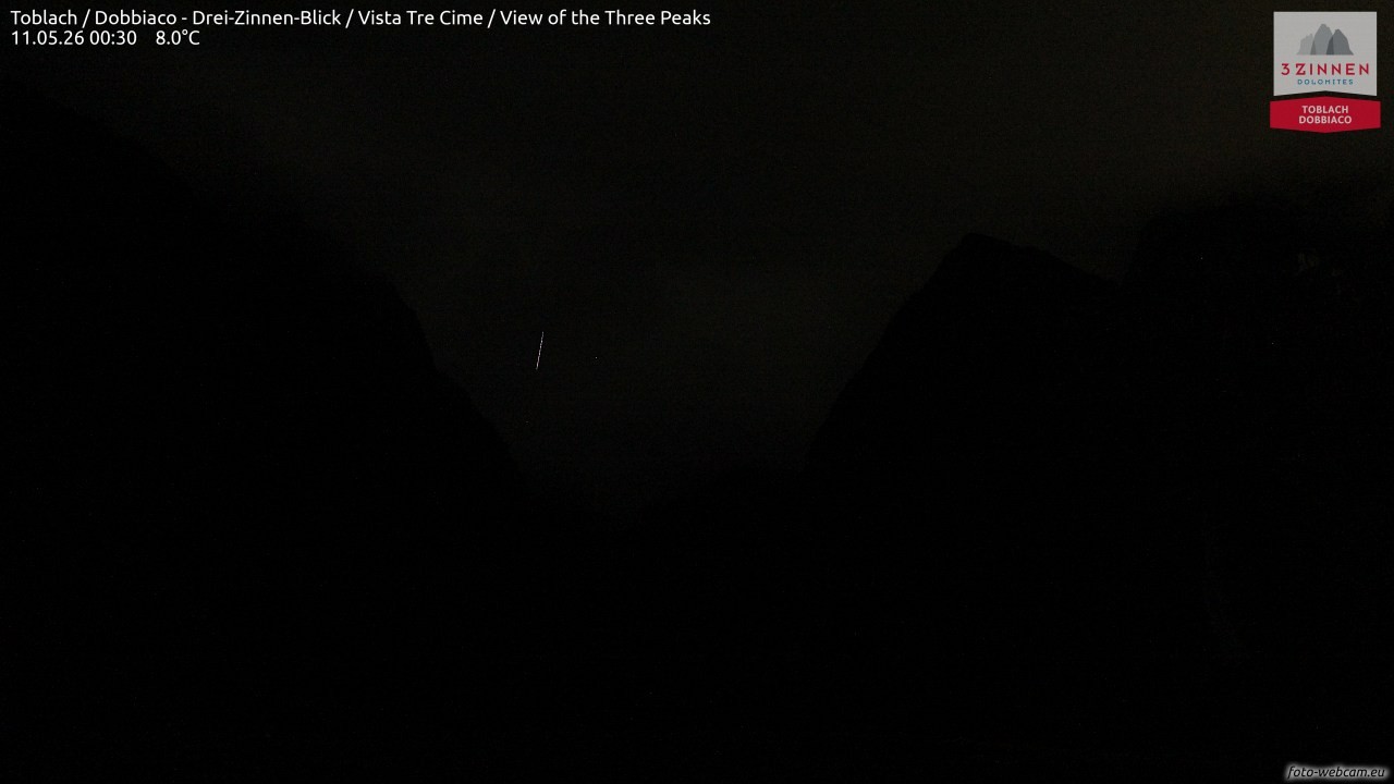 Archived image Webcam Toblach (Pustertal valley)