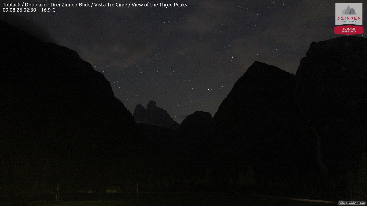 Archived image Webcam Toblach (Pustertal valley)