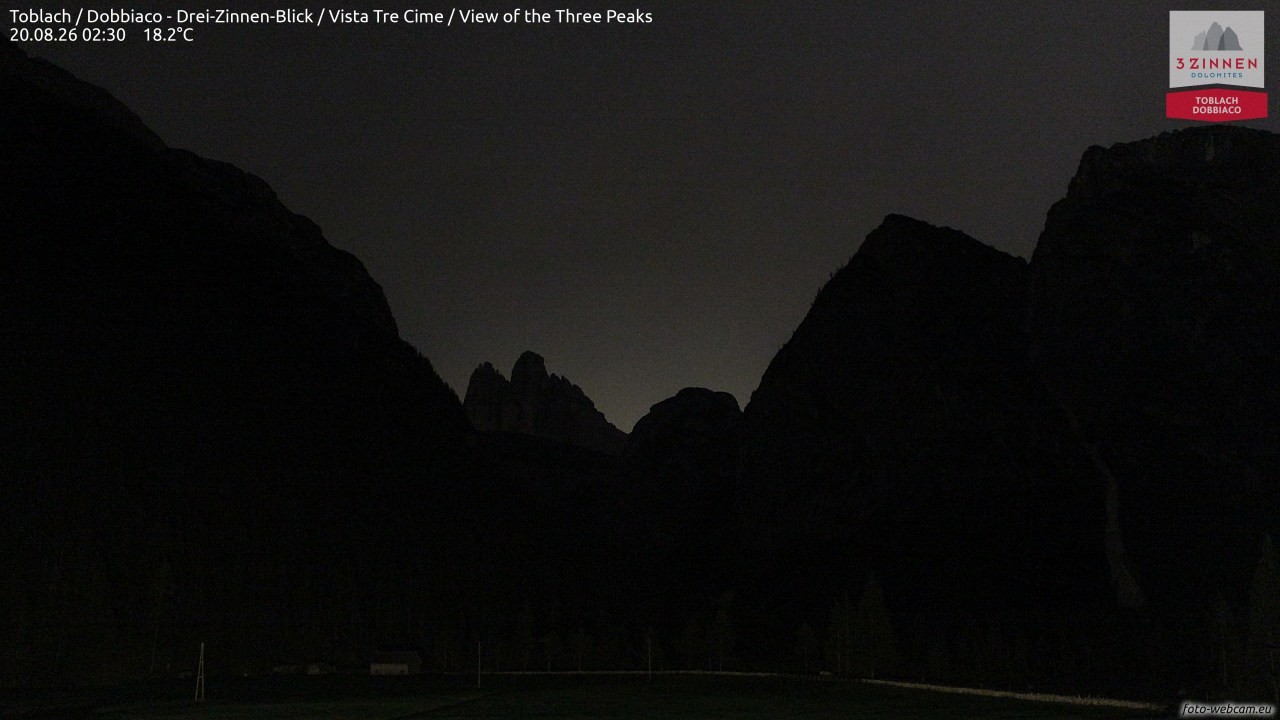 Archived image Webcam Toblach (Pustertal valley)