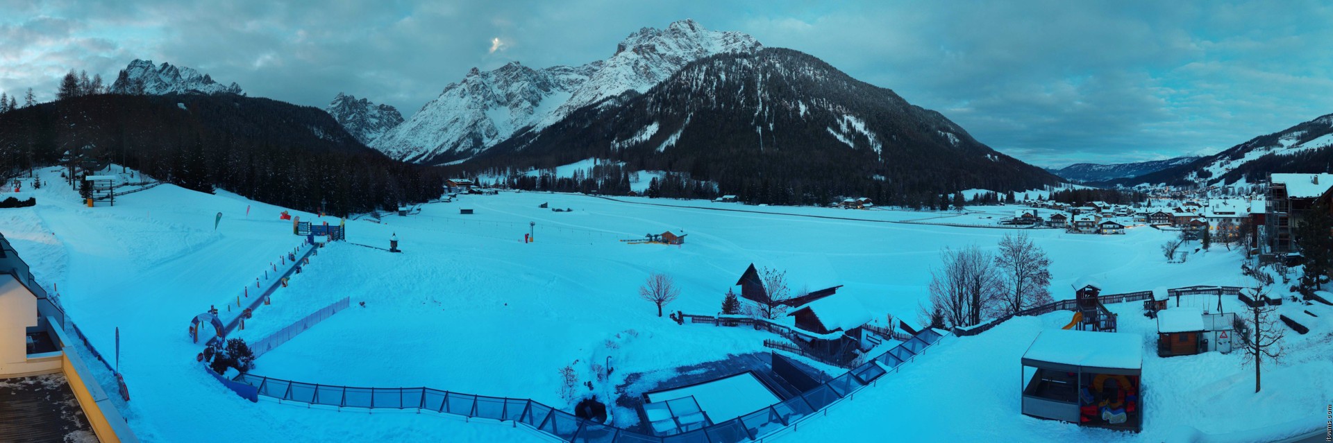 Archiv Foto Webcam Family Resort Rainer im Bergdorf Sexten