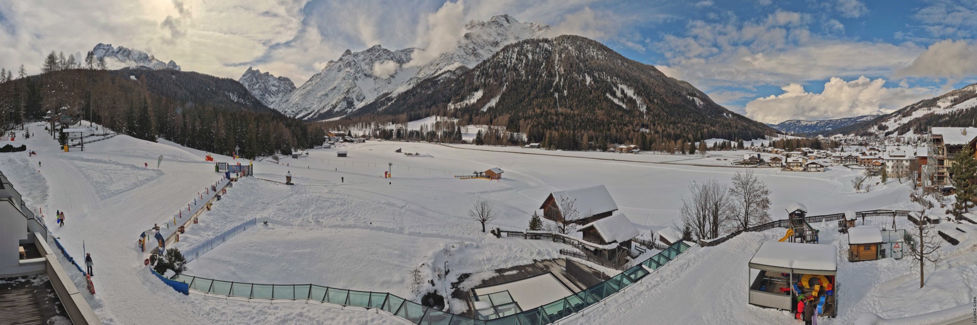 Archiv Foto Webcam Family Resort Rainer im Bergdorf Sexten