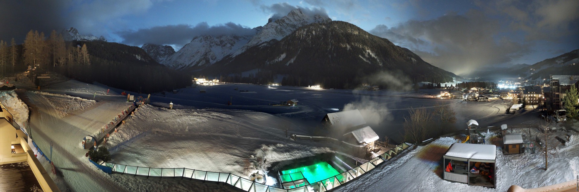 Archiv Foto Webcam Family Resort Rainer im Bergdorf Sexten